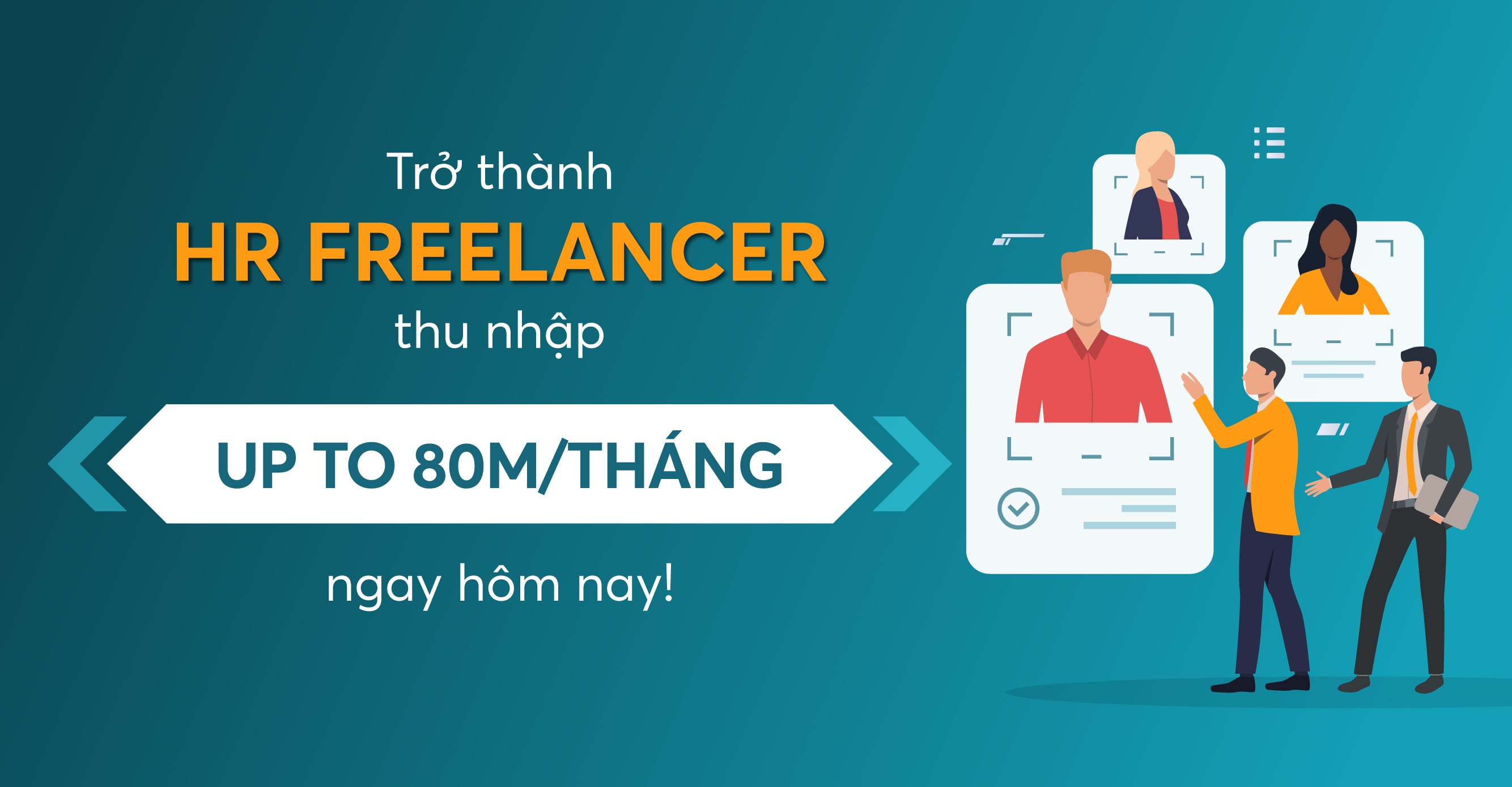 Công việc HR Freelancer hot nhất hiện nay